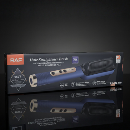 Cepillo Alisador de Pelo — ¡Cabello liso, brillante y sin frizz en minutos!