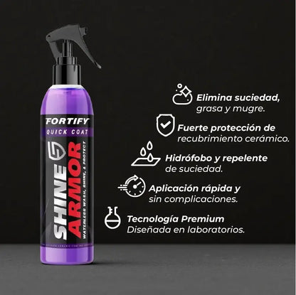 Silicona para Autos – Lava, encera y protege tu carro con brillo de exhibición al instante✨