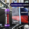 Silicona para Autos – Lava, encera y protege tu carro con brillo de exhibición al instante✨