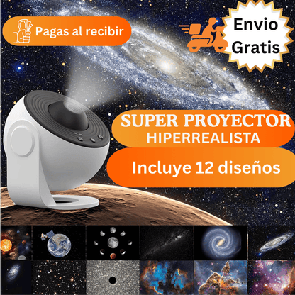 🔮Proyector de galaxia HIPERREALISTA | ✨Dale vida a tu noche con un cielo estrellado