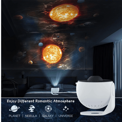 🔮Proyector de galaxia HIPERREALISTA | ✨Dale vida a tu noche con un cielo estrellado