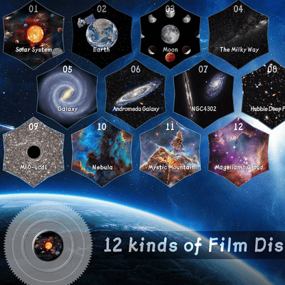 🔮Proyector de galaxia HIPERREALISTA | ✨Dale vida a tu noche con un cielo estrellado