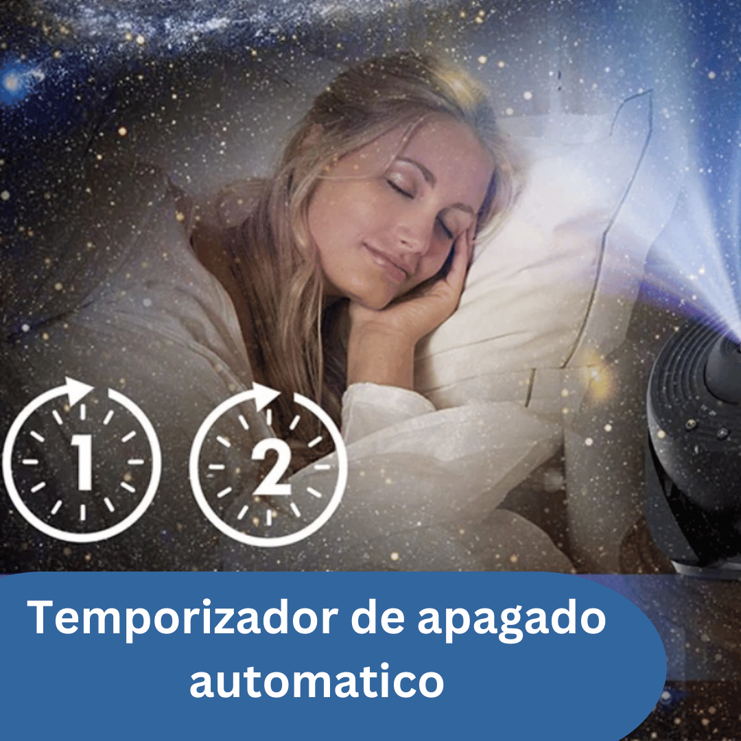 🔮Proyector de galaxia HIPERREALISTA | ✨Dale vida a tu noche con un cielo estrellado