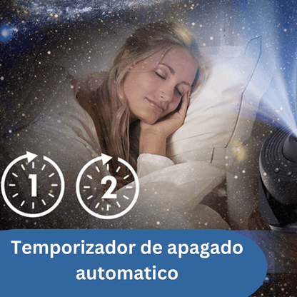 🔮Proyector de galaxia HIPERREALISTA | ✨Dale vida a tu noche con un cielo estrellado