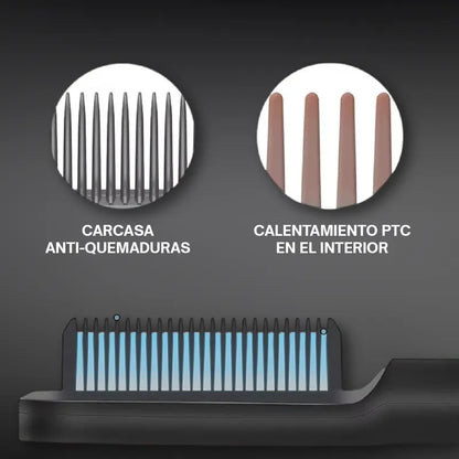 Cepillo Secador 3-en-1: Estilo de Salón y Brillo Espejo en Menos de 10 Minutos ✨