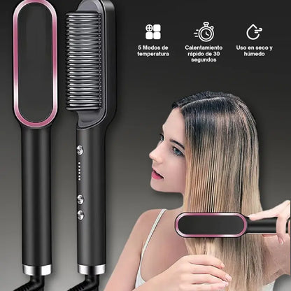 Cepillo Secador 3-en-1: Estilo de Salón y Brillo Espejo en Menos de 10 Minutos ✨