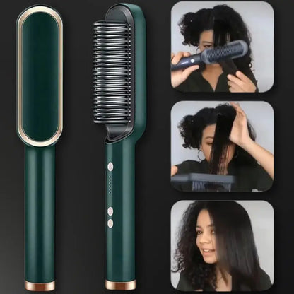 Cepillo Secador 3-en-1: Estilo de Salón y Brillo Espejo en Menos de 10 Minutos ✨