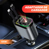 Cargador de Coche Retráctil 120W con Proyección de Cielo Estrellado (4 en 1)