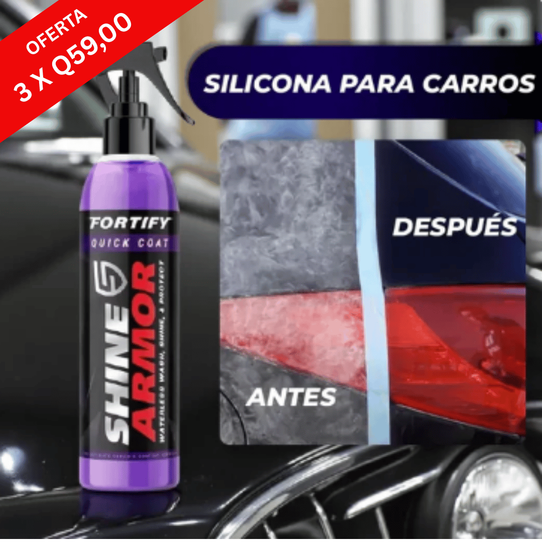 Oferta 3 Silicona para Autos – Lava, encera y protege tu carro con brillo de exhibición al instante✨