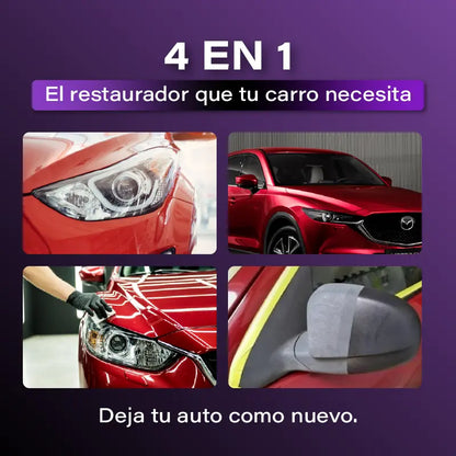 🧴 Silicona Premium para Autos 2X1 – Brillo de Exhibición al Instante