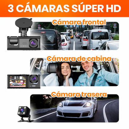 Cámara Dash Súper HD para Vehículos | Tu testigo silencioso en cada trayecto 🎥🚗