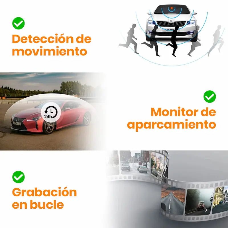Cámara Dash Súper HD para Vehículos | Tu testigo silencioso en cada trayecto 🎥🚗