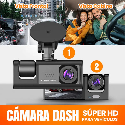 Cámara Dash Súper HD para Vehículos | Tu testigo silencioso en cada trayecto 🎥🚗
